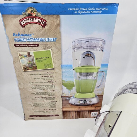 Margaritaville Bahamas Frozen Concoction Maker DM0600 No-Brainer Drink Mixer NEW - Picture 9 of 16